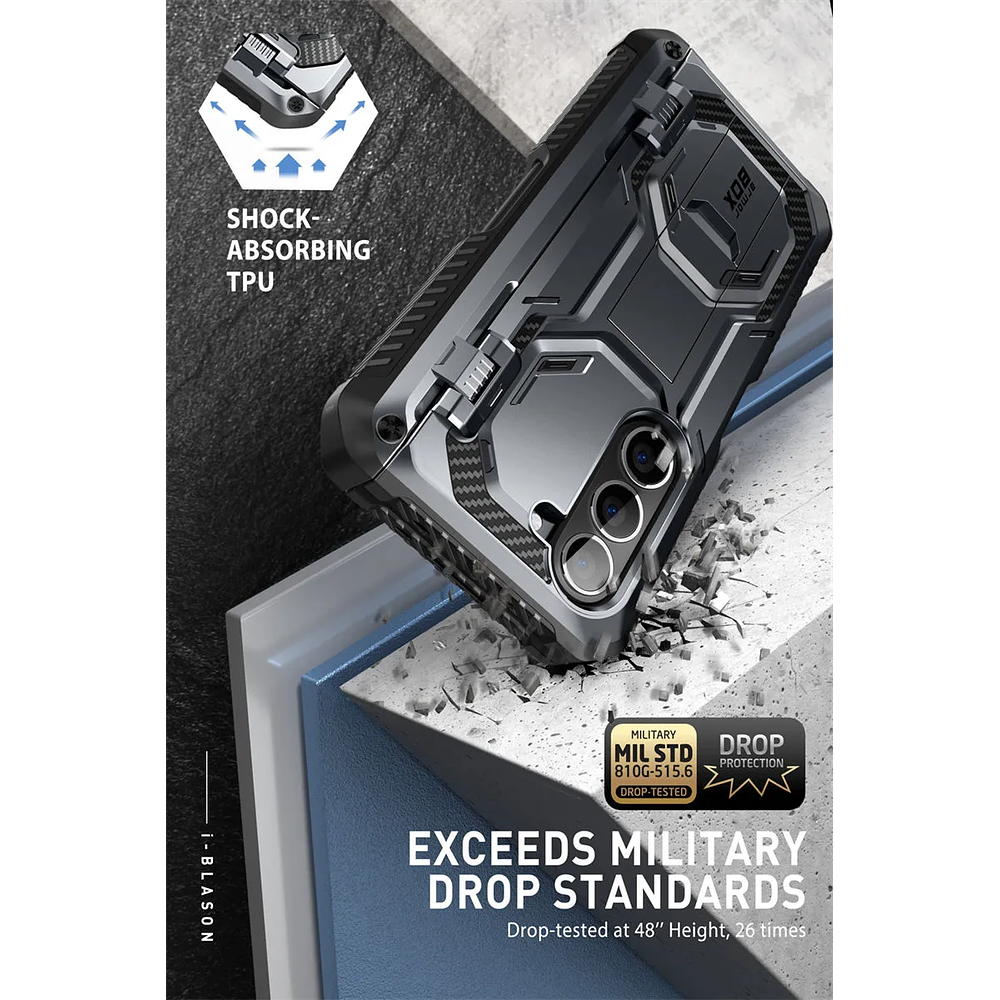 Case I-blason 360° Para Galaxy Z Fold 5 Fold5 Con Portalápiz 4