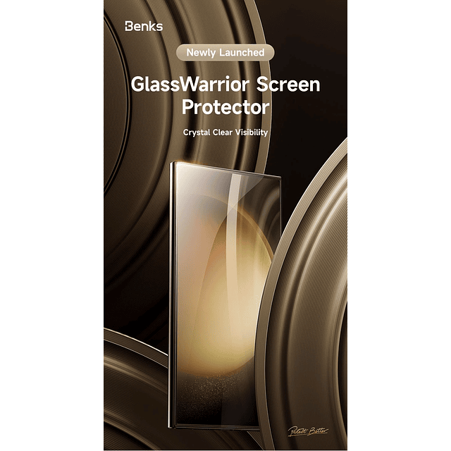 Mica Protector De Pantalla De Vidrio Benks Glass Warrior 0.4mm Para Galaxy S24 Ultra