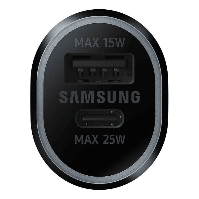 Samsung Cargador Auto Duo 25w 15w Para A55 A35 A25 C/ Cable