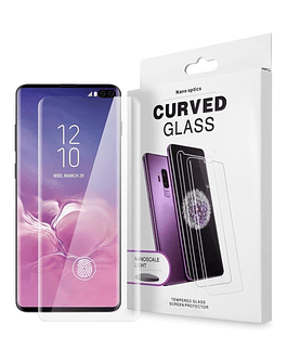 Mica Protector Pantalla Uv 5d Glass  Para Galaxy S10 Y Plus