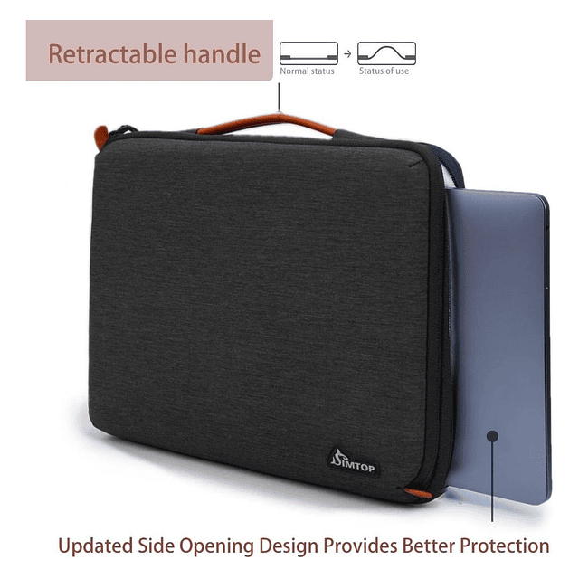 Funda Bag Simtop Para Macbook Pro 13 A2338 M1 M2 Gen