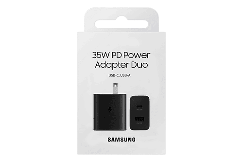 Cargador Samsung 35watts Duo Para Tab S9 Fe Plus 12.4 X610