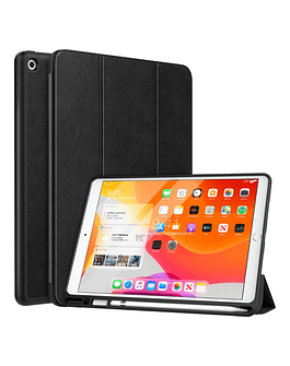 Moko Leather Case Para iPad 10.2 8gen A2270 A2429 Pen Holder