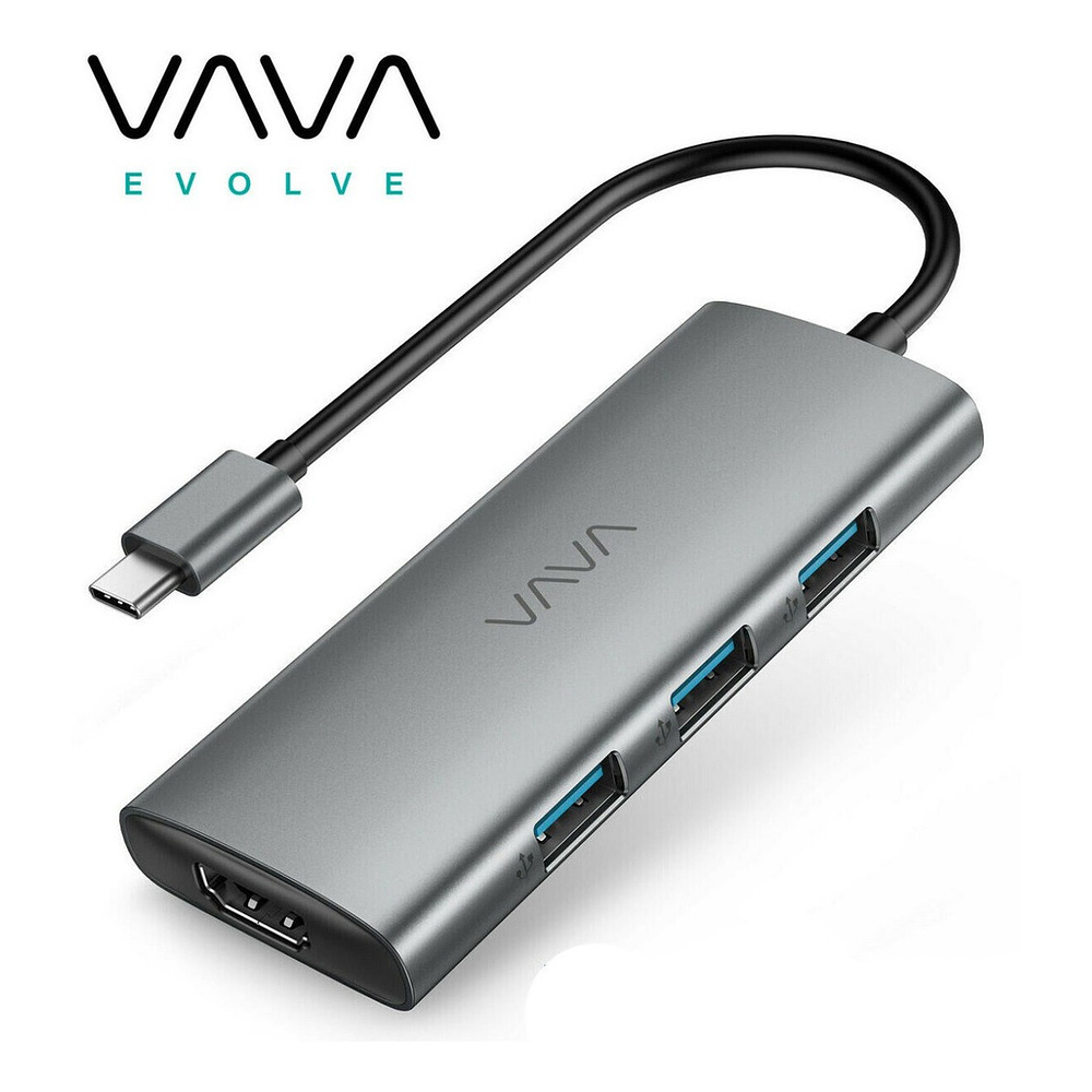 Adaptador Hub Vava Usb C 7en1 Hdmi Para Macbook Pro Air 13 16 14 1