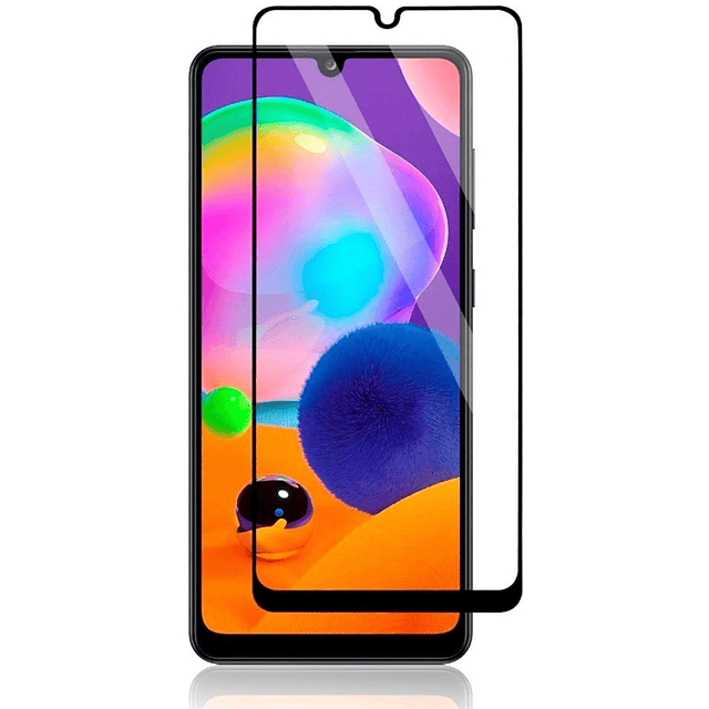 Mica Protector Pantalla Full Pegado  Para Galaxy A31 2020