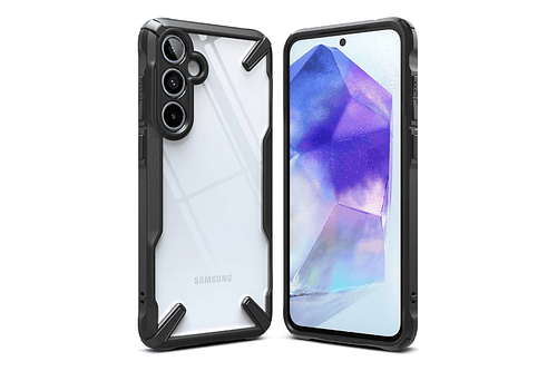 Case Ringke Fusion X Para Galaxy A55 5g (2024) Black