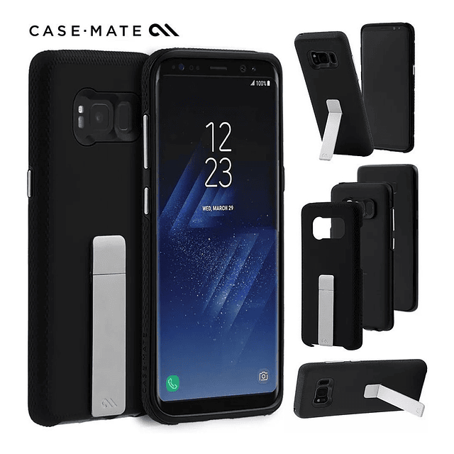 Protector Case Mate Tough Stand  Para Galaxy S8 Normal