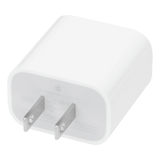 Cargador de Pared Apple 20w Usb C Para Para iPhone 14 Pro Max 6.7 / iPhone 14 Pro 6.1 / iPhone 14 Normal 6.1 / iPhone 14 Plus 6.7 (sin caja o empaque)