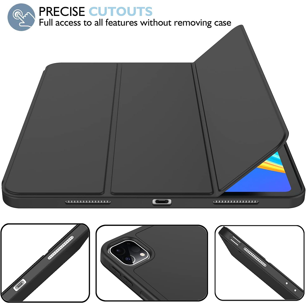 Case Para iPad Pro 11 2021 M1 3gen A2301 A2460 C/ Portalapiz 3