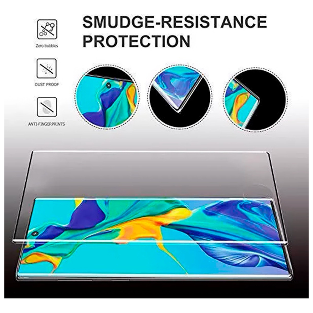 Mica De Vidrio Templado Full Glue Para Galaxy Note 10 Normal 7