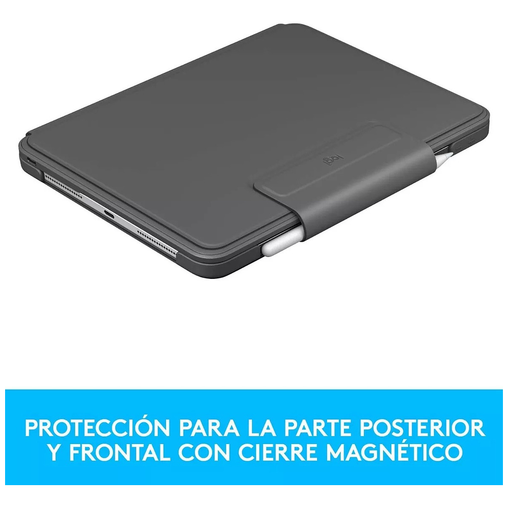 Teclado Logitech Slimfolio Para iPad Pro 11 2021 A2377 A2459 6