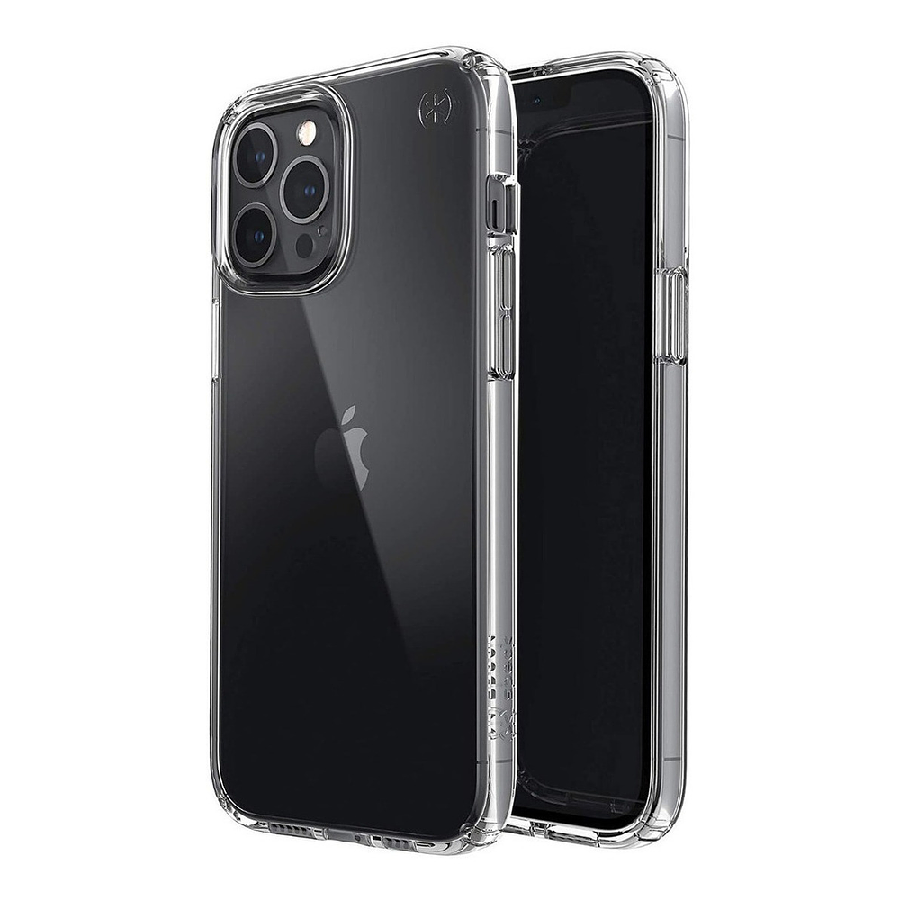 Case Speck Presidio Perfect Clear  Para iPhone 12 Pro 6.1 1