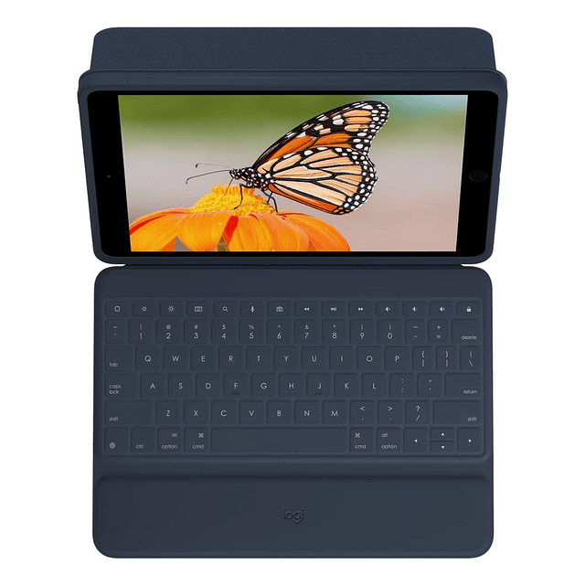 Teclado Logitech Rugged Combo3 Para iPad 10.2 9na 8va 7ma