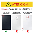 Case Funda Para Galaxy Tab A 10.1 2019 T510 T515 Estuche 7