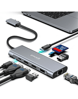 Adaptador Hub Vako Usb C Hdmi Para Macbook Air 15 M3 A3114