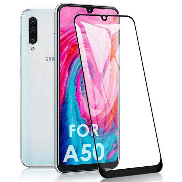 Mica Cristal Glass Templado 9d  Para Galaxy A30 A50 A20 A30s