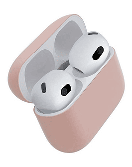 Case Benks Para AirPods 3ra Gen 2021 Siliconado Rosado