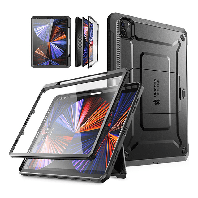 Case 360° Supcase Para iPad Pro 12.9 M2 2022 A2436 A2764