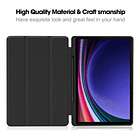 Case Funda Para Galaxy Tab S10 Plus X820 X826 Estuche Negro 5