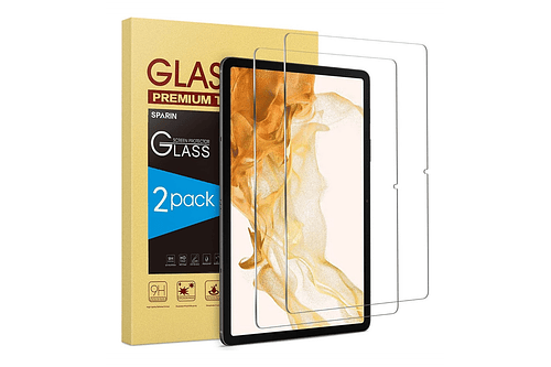 Mica De Vidrio Sparin 2pc Para Galaxy Tab S10 Plus 12.4 X820