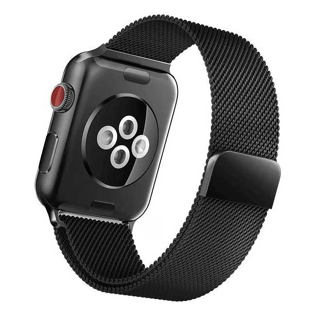 Correa De Acero X-doria Para Apple Watch Serie 10 42mm Negro 1