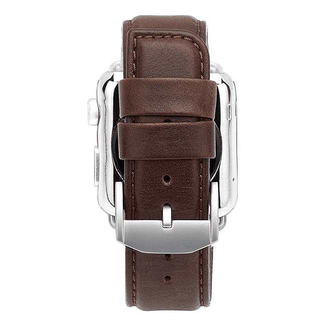 Correa D Cuero Case Mate Para Apple Watch Serie 10 46mm Café 4