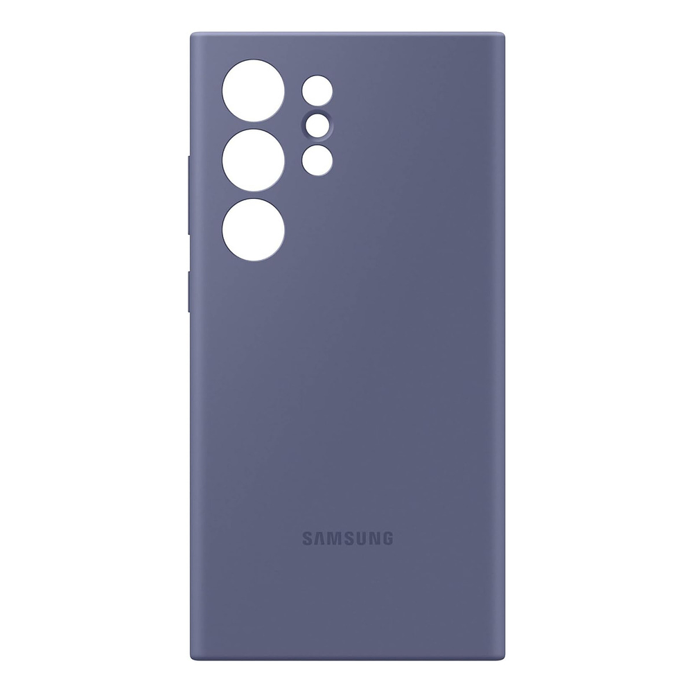 Case Samsung Silicone Cover Para Galaxy S24 Ultra Violet 4