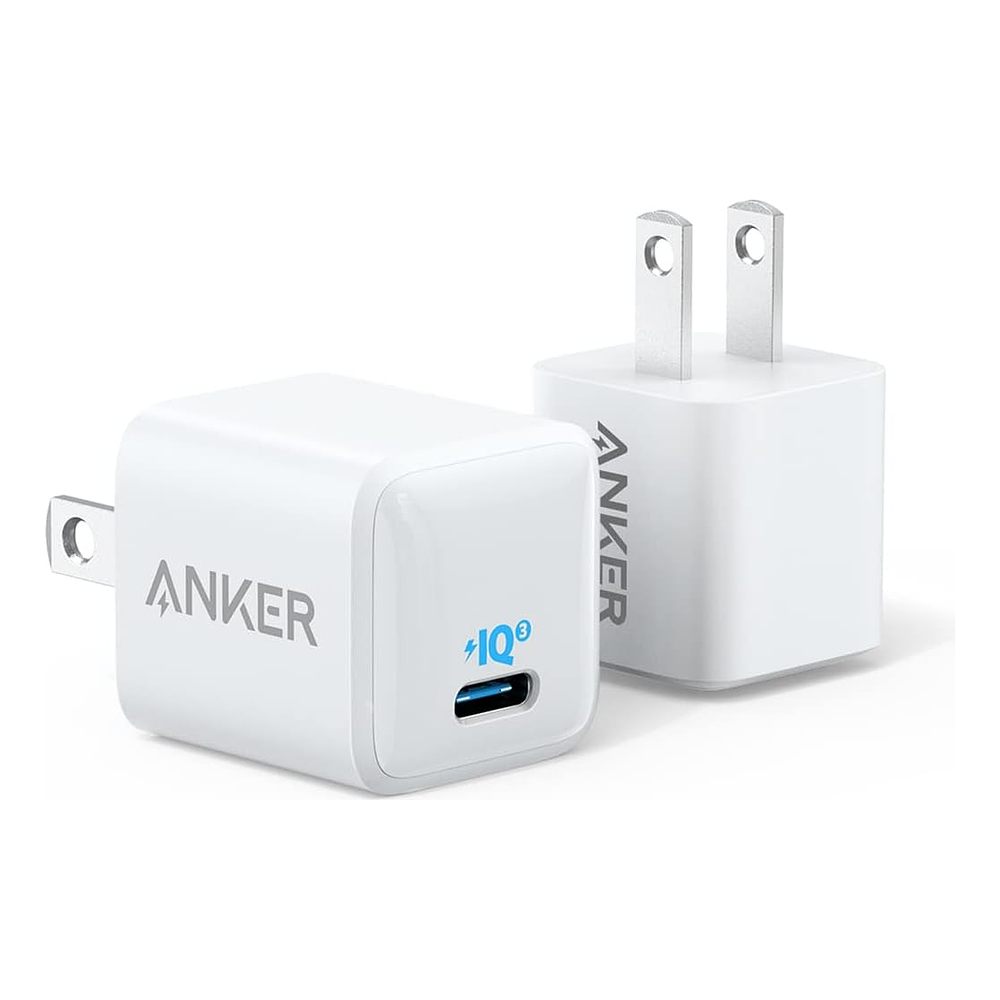 Anker Cargador 20w Para iPhone 16 Pro Max 6.9 / iPhone 16 Pro 6.3 / iPhone 16 Normal 6.1 / iPhone 16 Plus 6.7 2-Pack 1