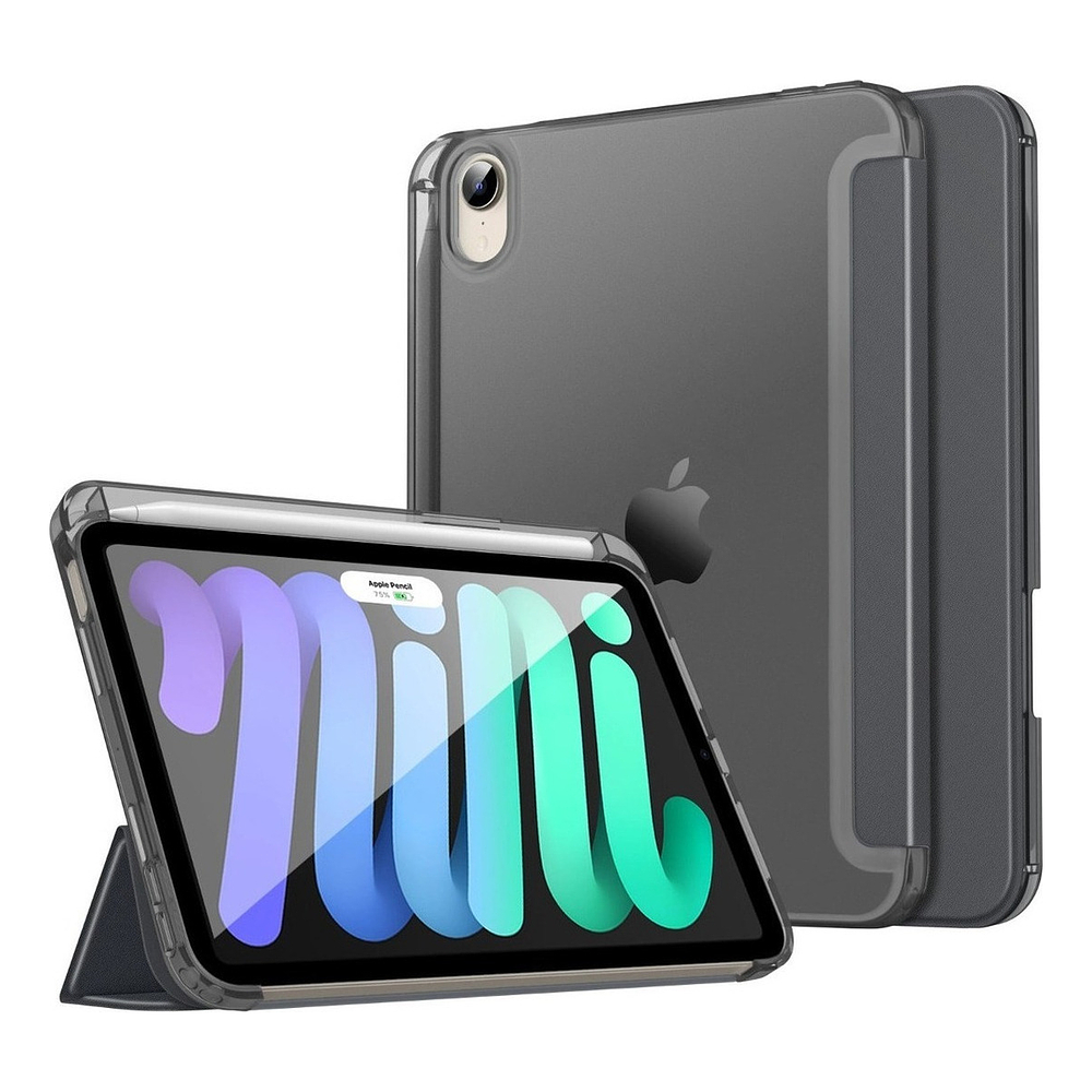 Case Moko Para iPad Mini 7 Gen A2993 A2995 Smokey Black 1