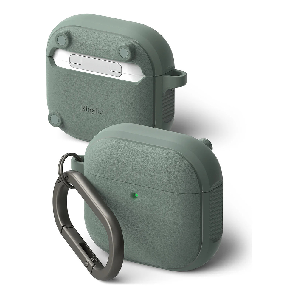 Case Ringke Onyx Magsafe Para AirPods 4 | 4ta Gen 2024 Green 1