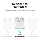 Case Ringke Onyx Magsafe Para AirPods 4 | 4ta Gen (2024) 8