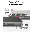 Case Ringke Fusion Clear Para Galaxy S25 Normal 5