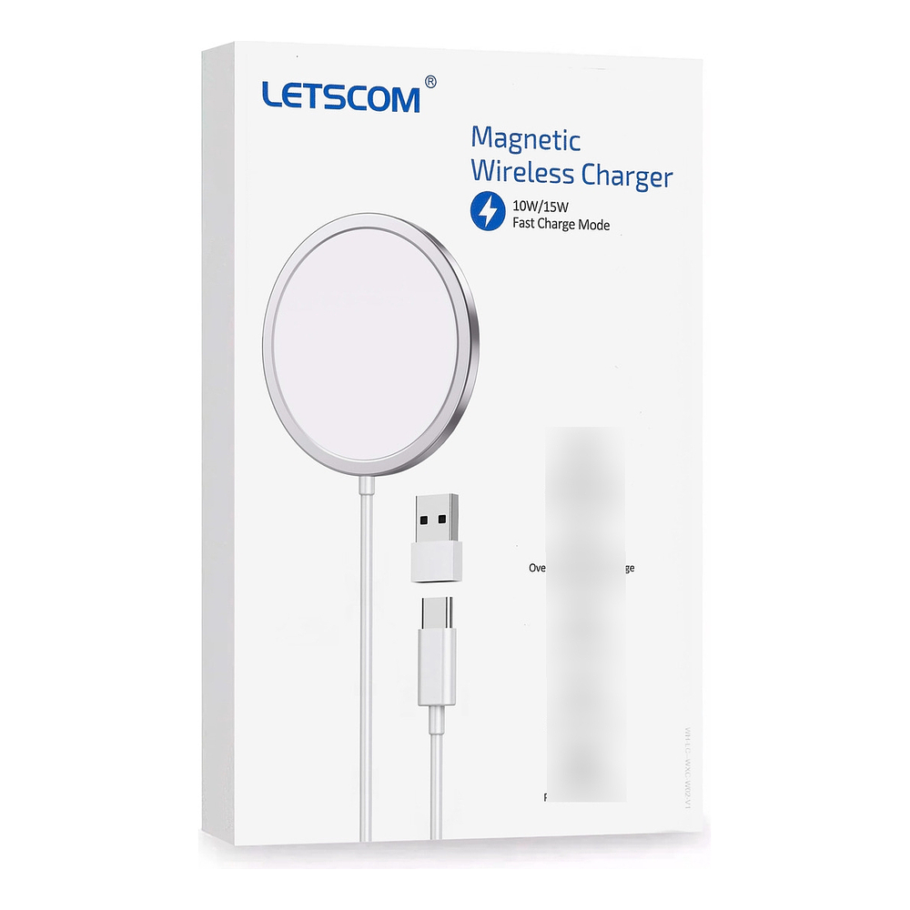 Cargador Magnético Letscom 15w Para Galaxy S25 Plus Ultra 1