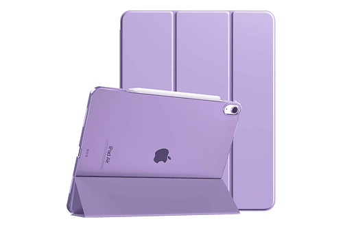 Smart Case Moko Para iPad Air 13 M2 (2024) A2898 A2899 Taro Purple