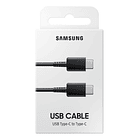 Samsung Cable Usb C 60w 3a 1.2m Para Galaxy S25 Plus Ultra 1