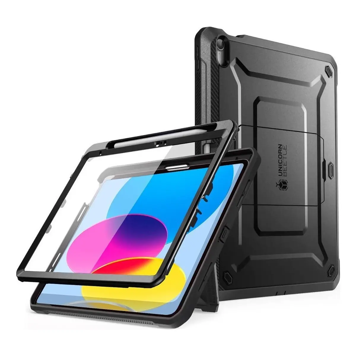 Case Supcase 360° Para iPad A16 Chip 11ma Gen (2025) Black