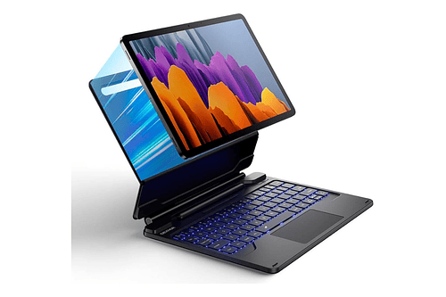 Case Con Teclado Magnético Dexnor Touch Para Galaxy Tab S8 11 X700 X706