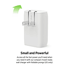 Cargador de Pared Belkin 30w Para iPhone 13 Pro Max 6.7 / iPhone 13 Pro 6.1 / iPhone 13 Normal 6.1 / iPhone 13 Mini 5.4 con cable 2