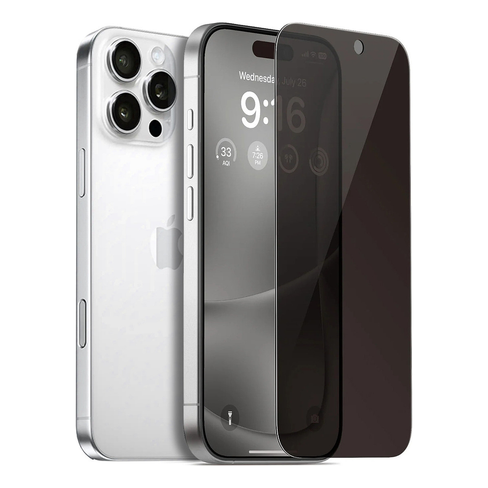 Protector Pantalla Mica Antiespía Para Iphone 17 Pro Max 6.9 1