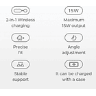 Cargador Benks Magsafe Stand Para iPhone 17 Pro Max 6.9 | iPhone 17 Pro 6.3 | iPhone 17 Normal 6.3 | iPhone 17 Air 6.5 4