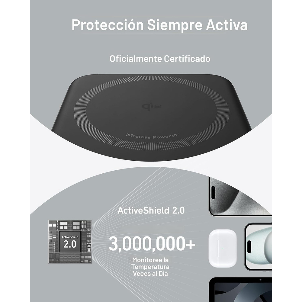 Anker Batería Externa Qi2 10k Magsafe Para iPhone 17 Pro Max 6.9 | iPhone 17 Pro 6.3 | iPhone 17 Normal 6.3 | iPhone 17 Air 6.5 5