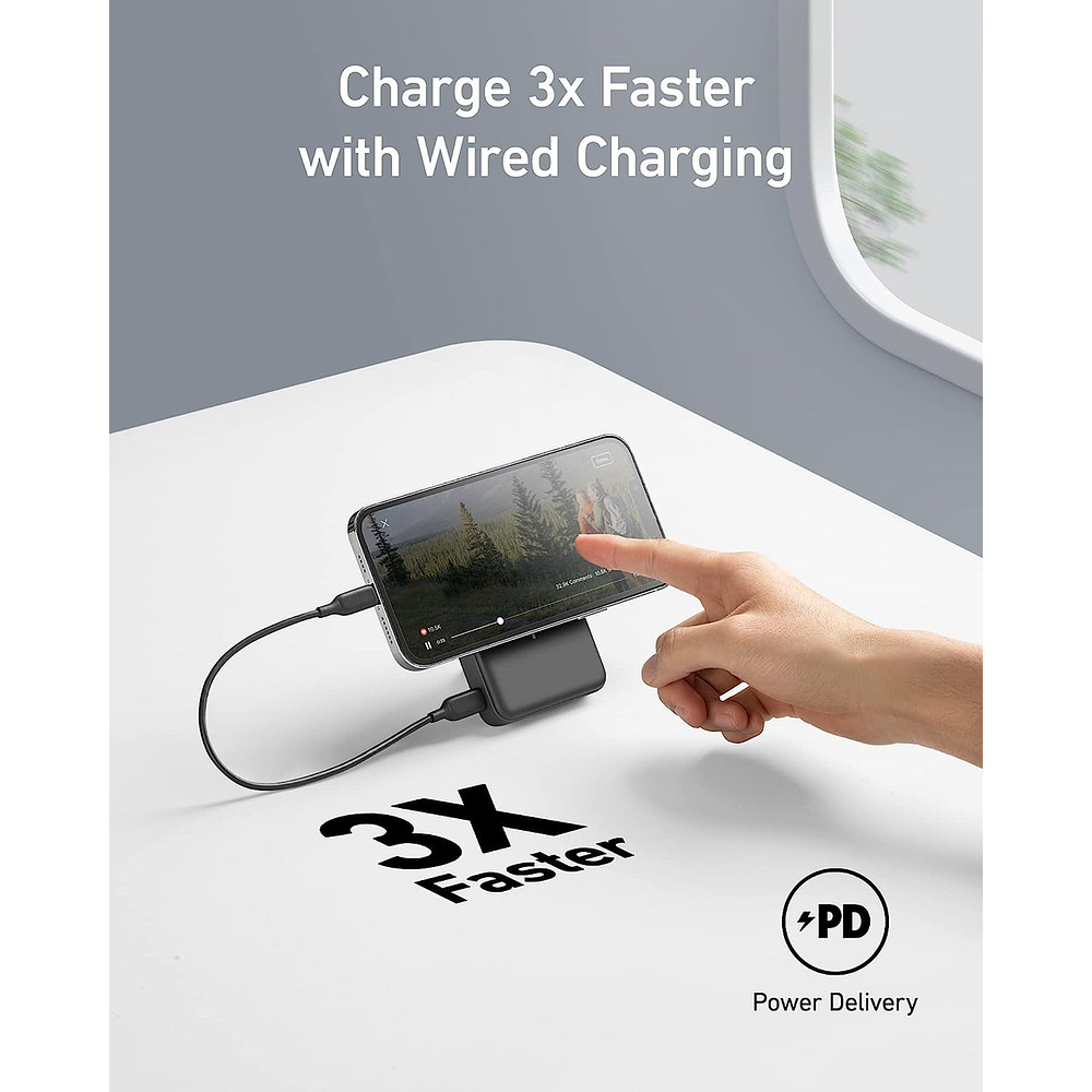 Anker Batería Externa Magsafe 10000 Para iPhone 17 Pro Max 6.9 | iPhone 17 Pro 6.3 | iPhone 17 Normal 6.3 | iPhone 17 Air 6.5 4