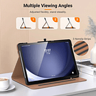 Funda Denim Folio Para Galaxy Tab A11 Plus X230 X236 Case 2