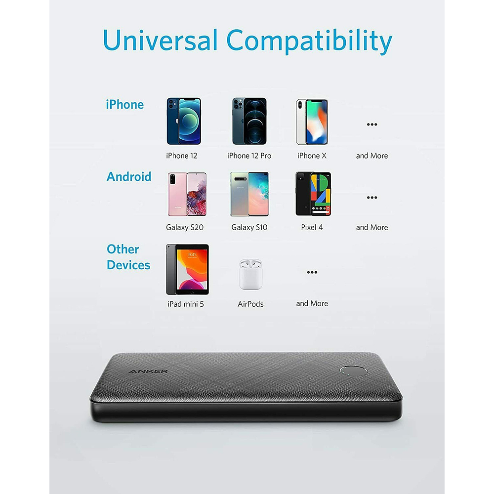 Batería Externa Anker 10000 20w Para iPhone 17 Pro Max 6.9 | iPhone 17 Pro 6.3 | iPhone 17 Normal 6.3 | iPhone 17 Air 6.5 6