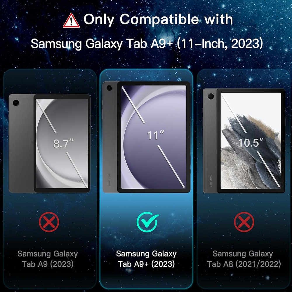 Mica Jetech Glass Para Galaxy Tab A11 Plus X230 X236 2pack 2