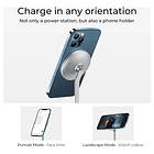 Cargador Benks Magsafe Stand Para iPhone 17 Pro Max 6.9 | iPhone 17 Pro 6.3 | iPhone 17 Normal 6.3 | iPhone 17 Air 6.5 9