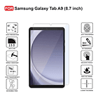 Pack Mica + Case Giratorio Para Galaxy Tab A11 8.7 X130 X133 3