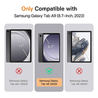 Case + Mica Para Galaxy Tab A11 8.7 X130 X133 Estuche Rosa 2