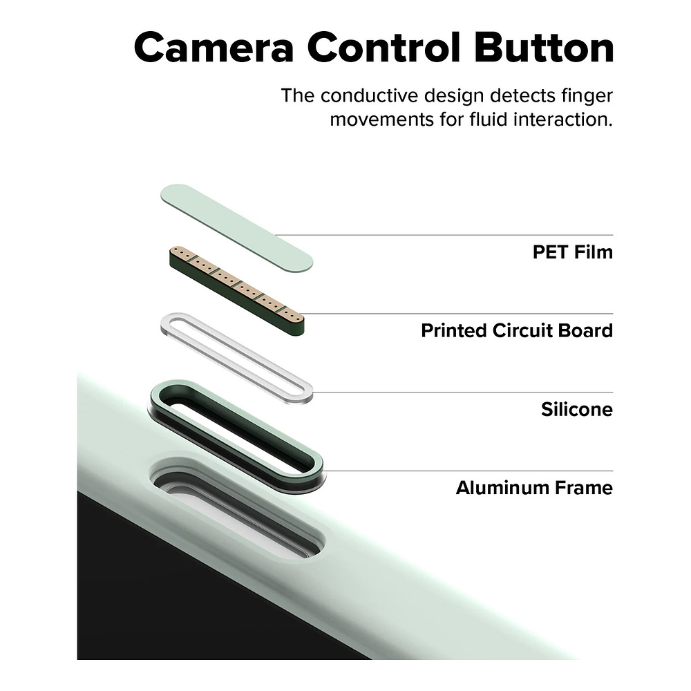 Case Ringke Silicone Magsafe Para Iphone 17 Normal 6.3 Mint 3