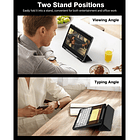 Case Para Galaxy Tab A11 8.7 X130 X133 Con Portalápiz Negro 5